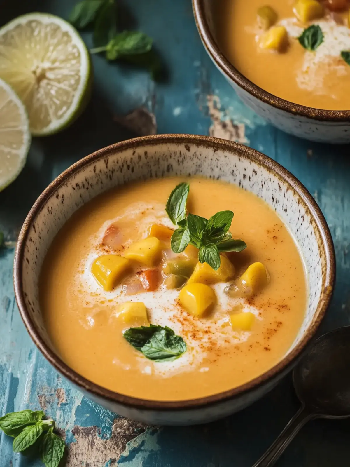 Neuer Orleans Garnelen- und Maisbisque