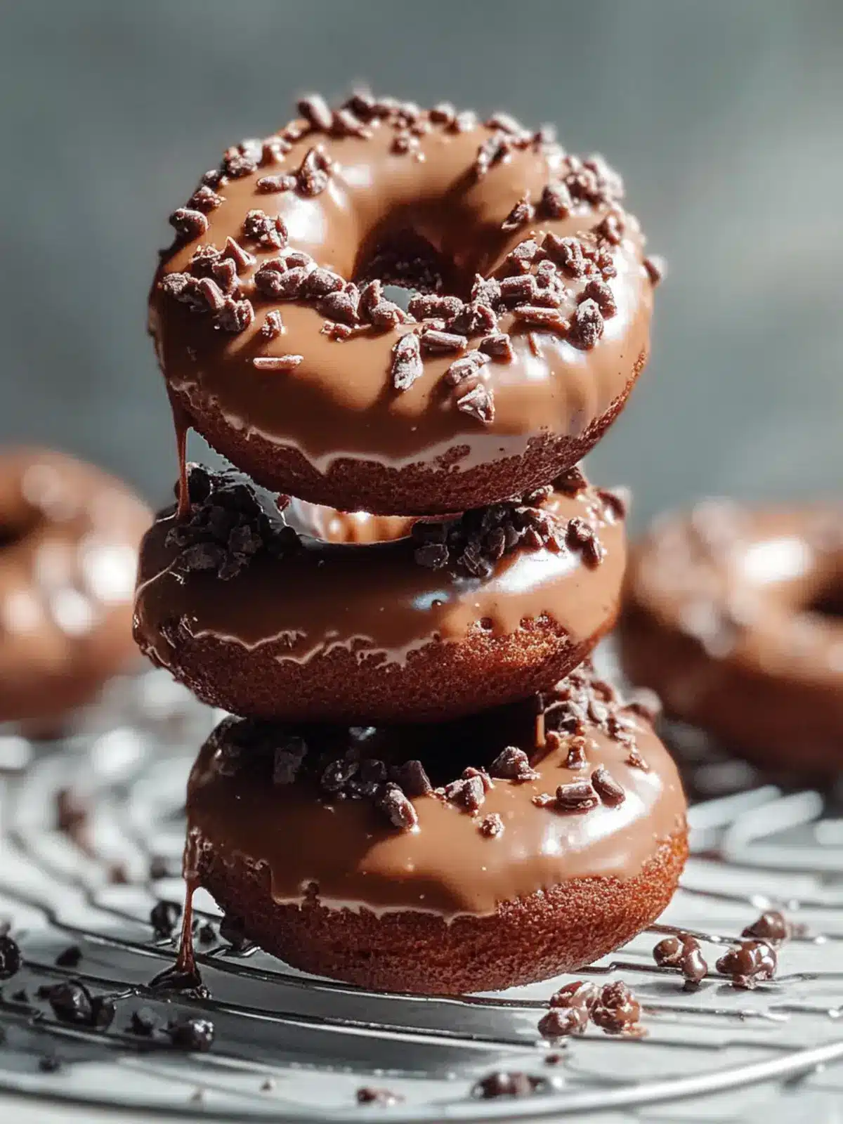 Gesunde Schokoladenprotein-Donuts für guilt-free Genuss 3 Gesunde Schokoladenprotein-Donuts