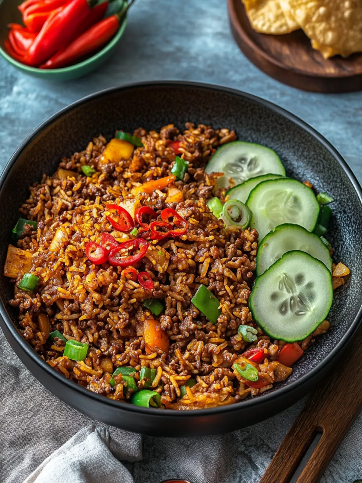 Rind Nasi Goreng: Dein schnelles Rezept für Genuss pur 3 Rind Nasi Goreng