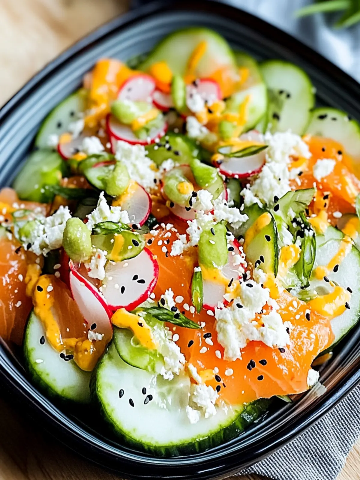 California-Rollen Gurkensalat: Schnell und Gesund Genießen 5 California-Rollen Gurkensalat: Ein Erfrischendes Gesundes Vergnügen