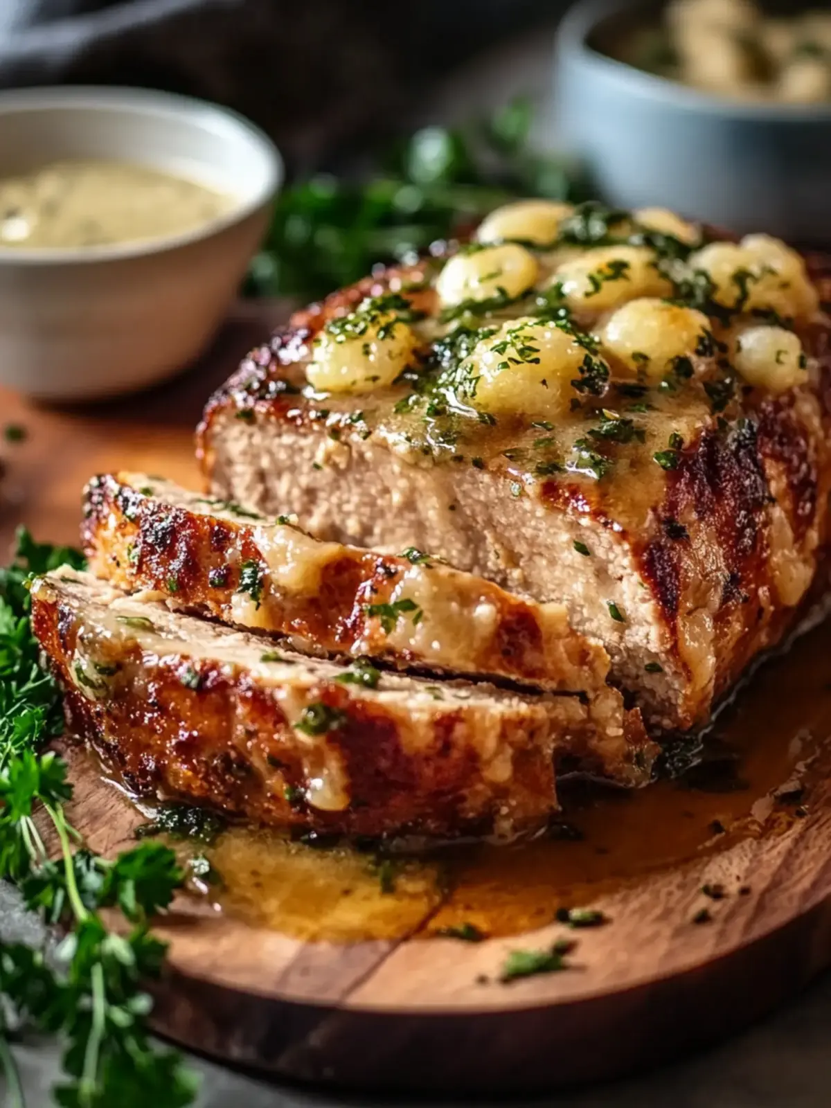 Knoblauch Parmesan Hackbraten – Der perfekte Familiengenuss 2 Knoblauch Parmesan Hackbraten