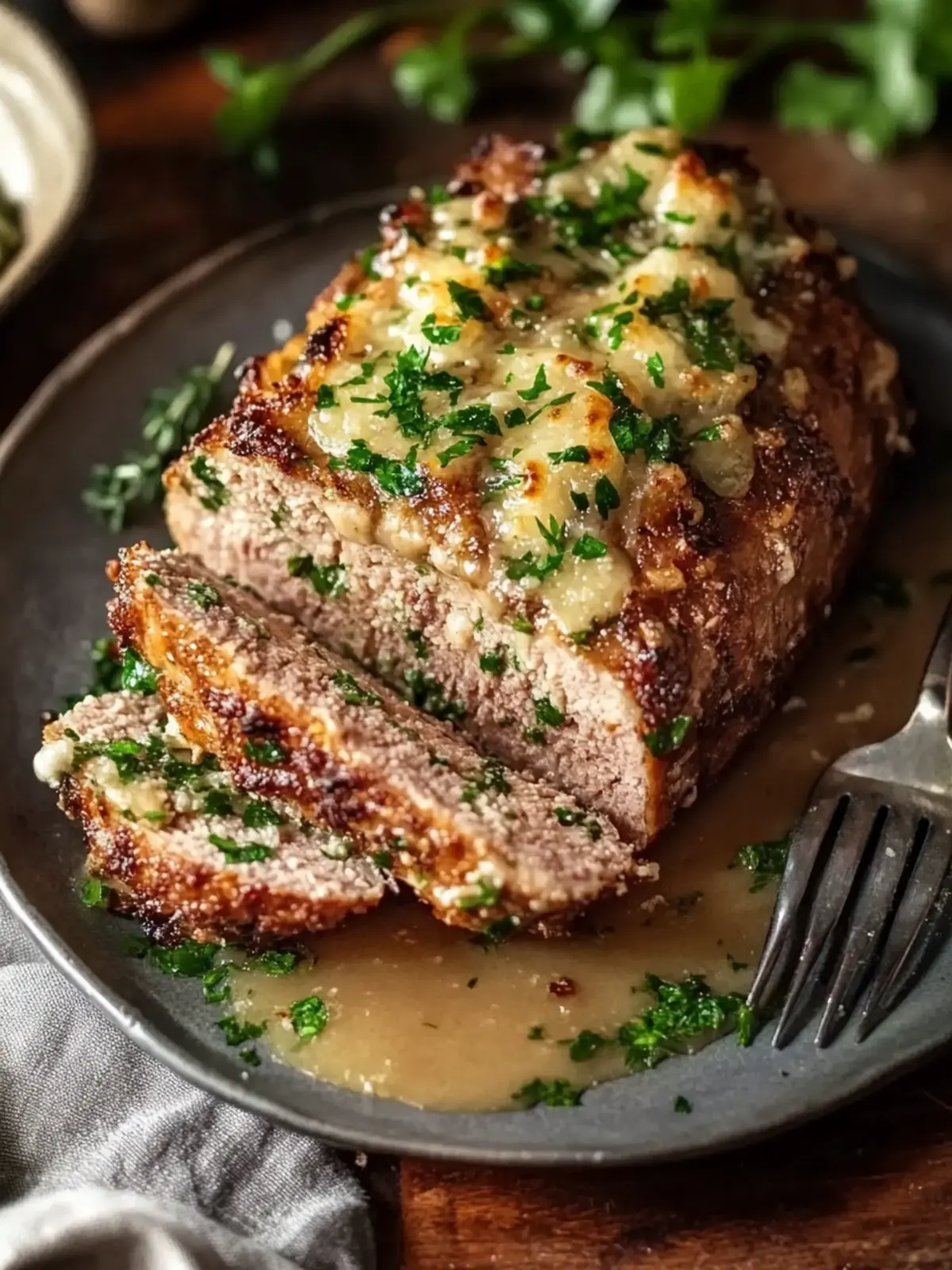 Knoblauch Parmesan Hackbraten – Der perfekte Familiengenuss 3 Knoblauch Parmesan Hackbraten