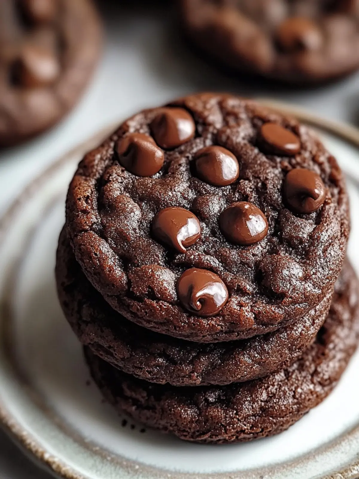 Dekadente doppelte Schokoladenkekse für wahre Schokoladenliebhaber 5 Dekadente doppelte Schokoladenkekse für wahre Schokoladenliebhaber