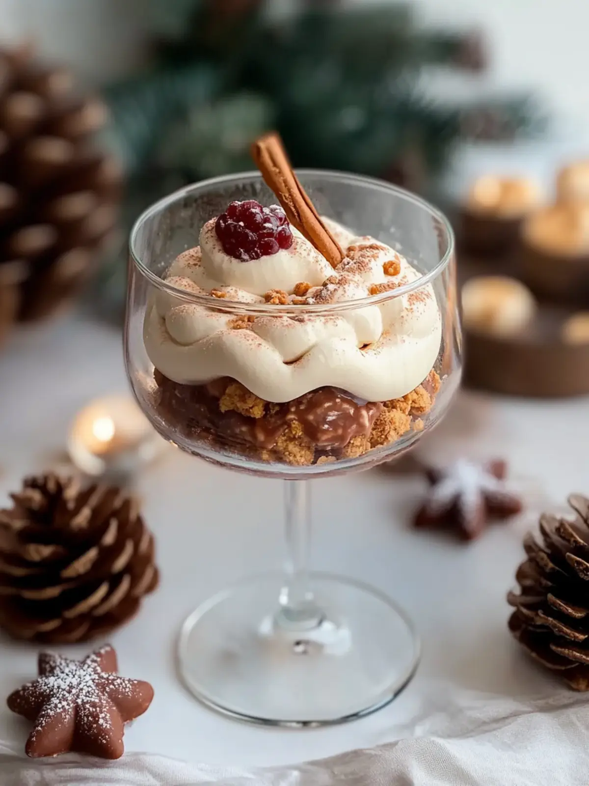 Lebkuchen-Kirsch-Dessert im Glas: Festlicher Hochgenuss für Zuhause 5 Lebkuchen-Kirsch-Dessert im Glas