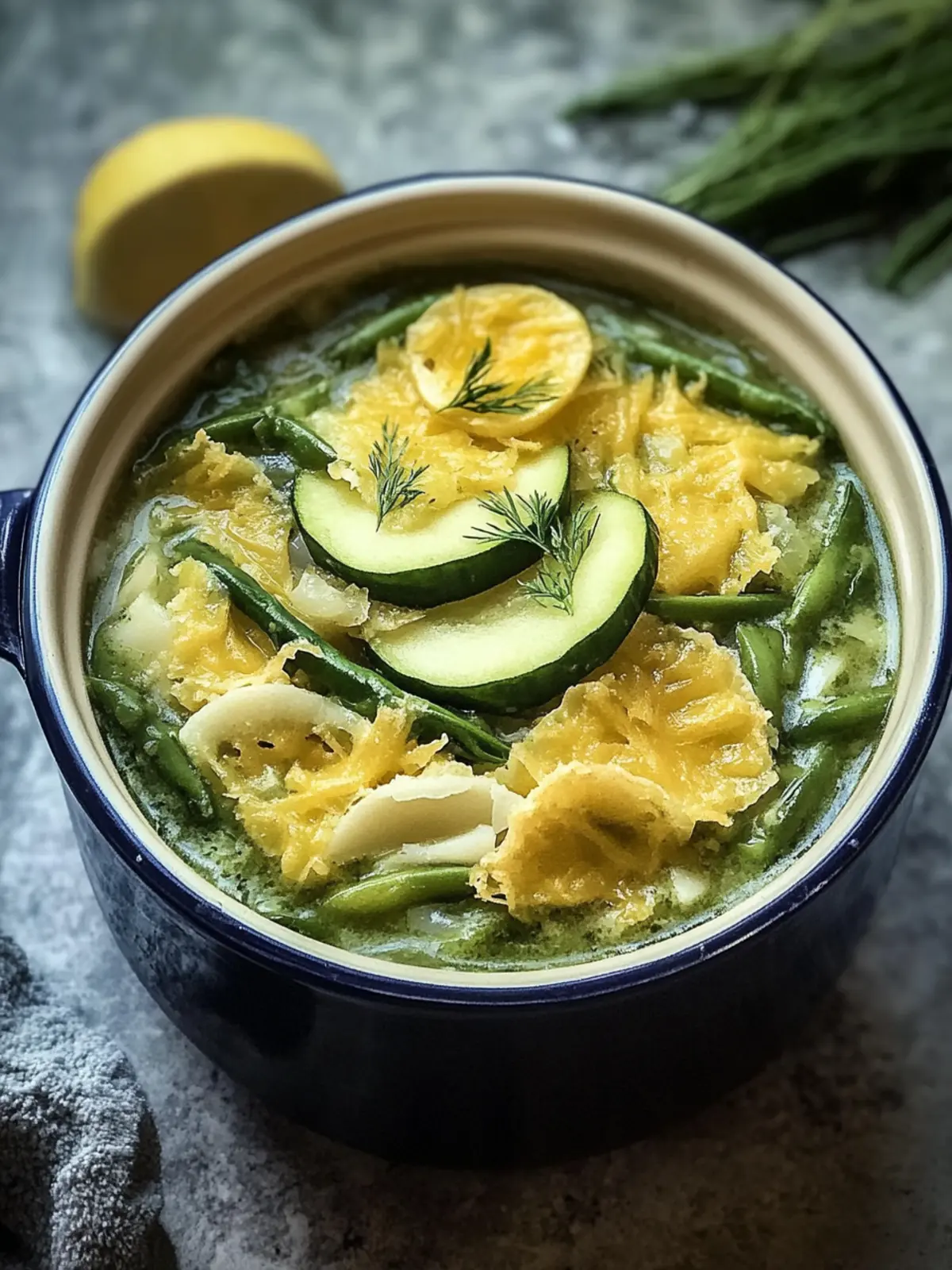 Cremiger Crockpot grüne Bohnenauflauf für gemütliche Abende 3 Crockpot grüne Bohnenauflauf