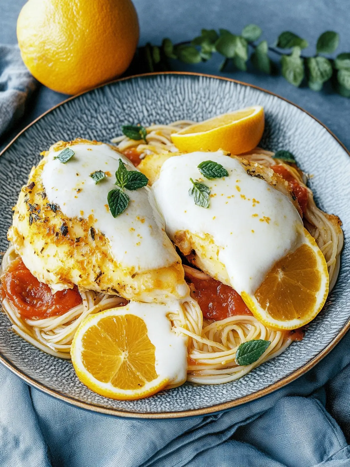 Hühnchen Sorrentino: Ein schnelles italienisches Wohlfühlessen 3 Hühnchen Sorrentino