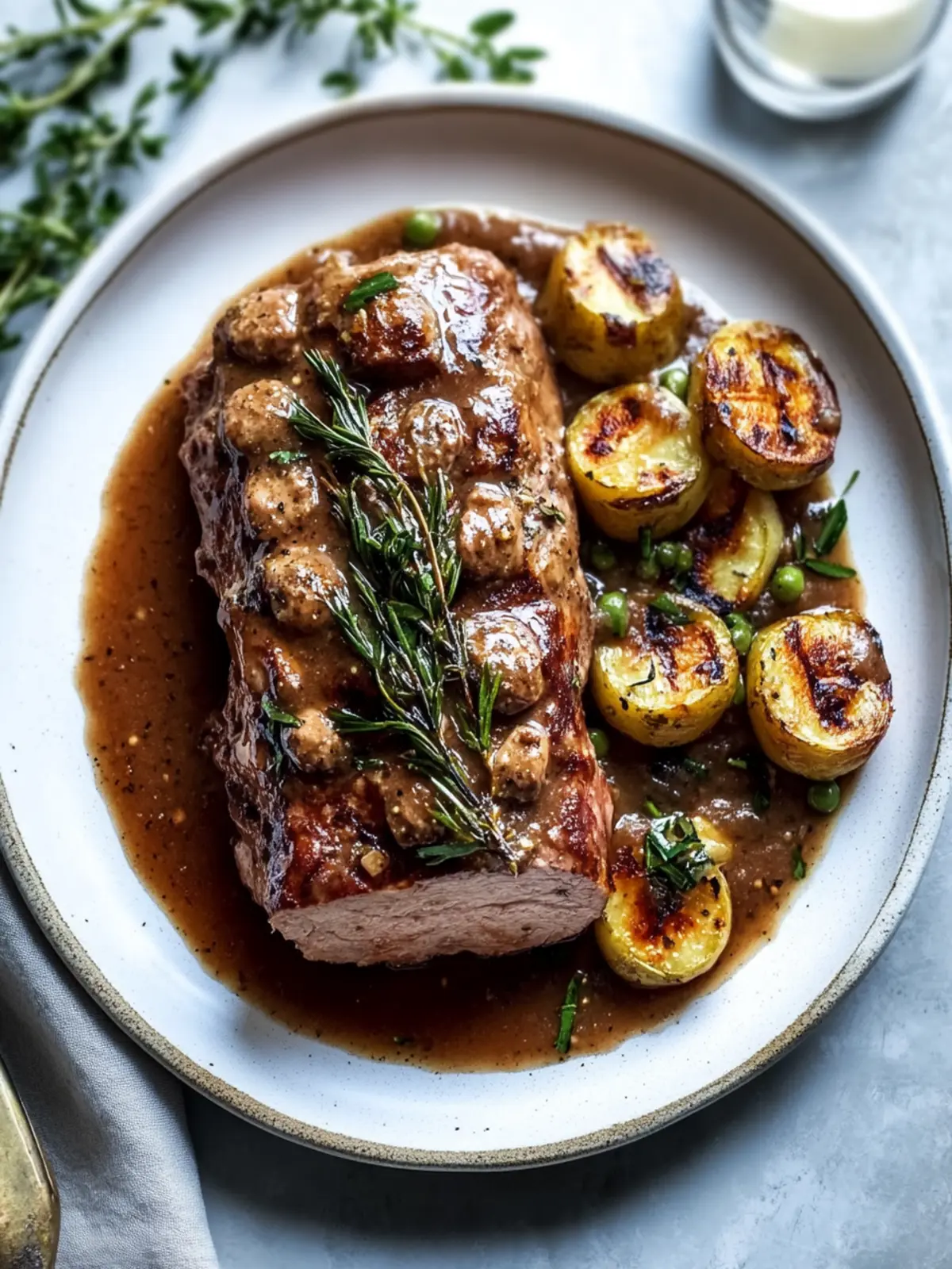 Herzhafter Hackbraten mit brauner Soße für perfekte Familienabende 2 Herzhafter Hackbraten mit brauner Soße