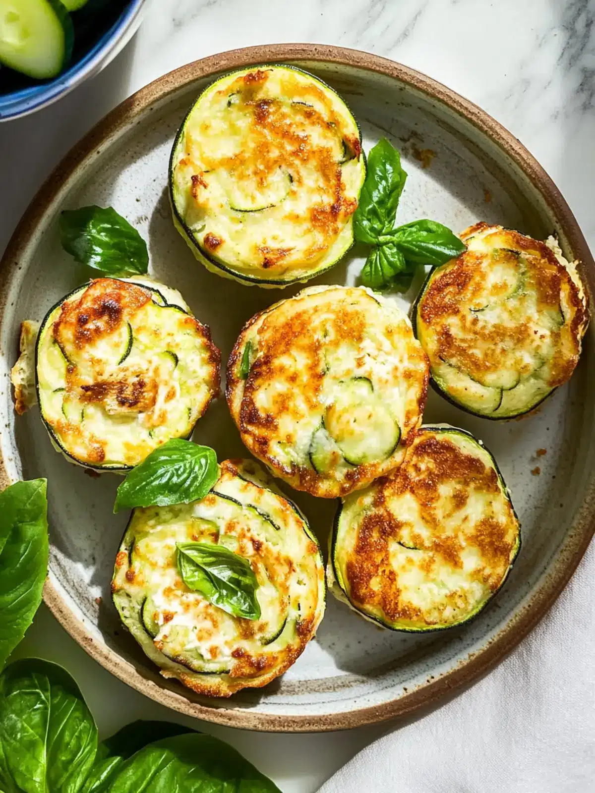 Krosse Zucchini-Puffer mit Parmesan – Schneller Genuss 5 Zucchini-Puffer