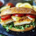 Knuspriges Zitronenpfeffer-Hühnchen-Sandwich für echte Genussmomente 41 Knuspriges Zitronenpfeffer-Hühnchen-Sandwich