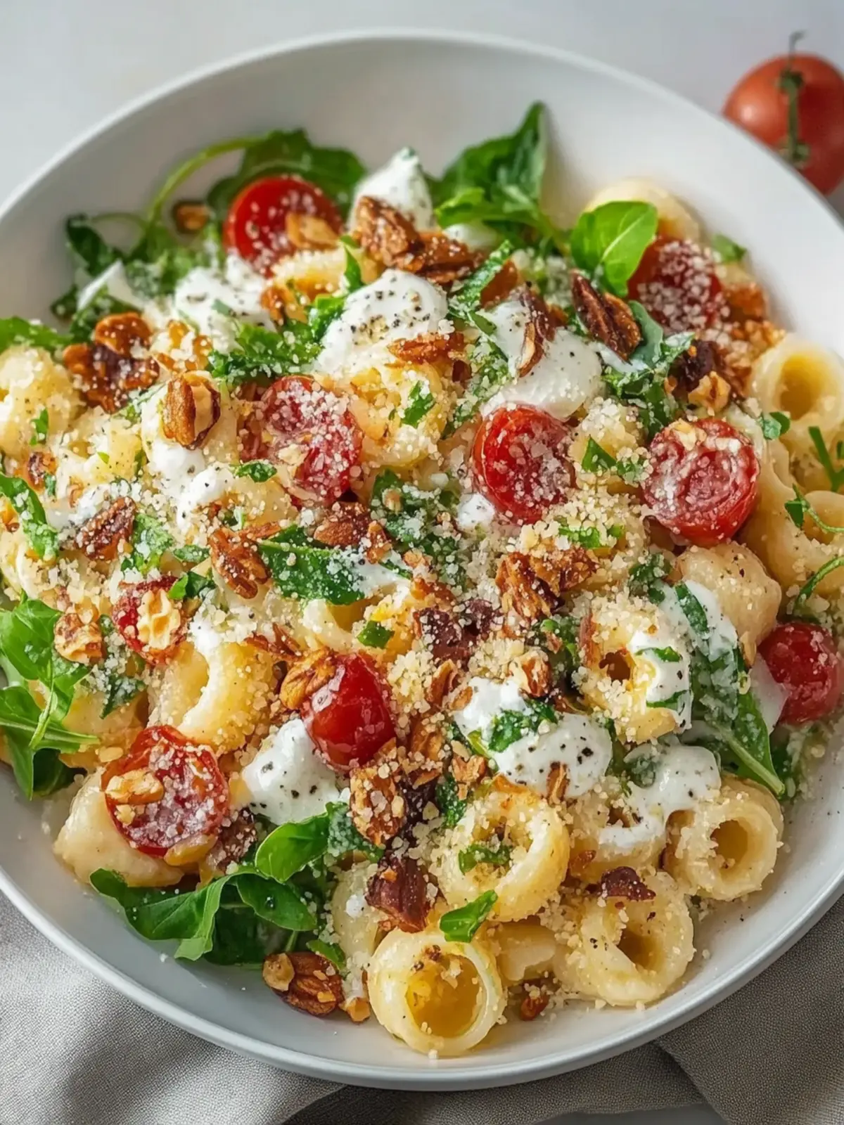 Cremiger Nudelsalat: Dein vielseitiges 15-Minuten Rezept 4 Cremiger Nudelsalat