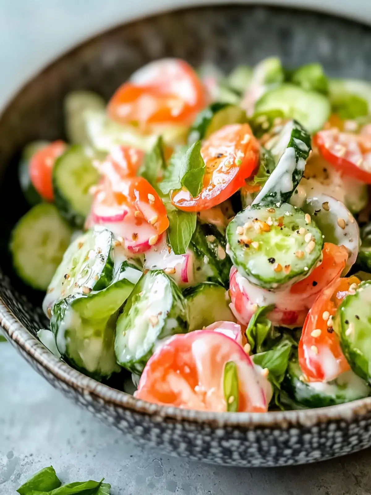 Kalifornische Rollgurkensalat: Erfrischender Genuss für heiße Tage 2 Kalifornische Rollgurkensalat: Erfrischende, leckere No-Cook-Delikatesse