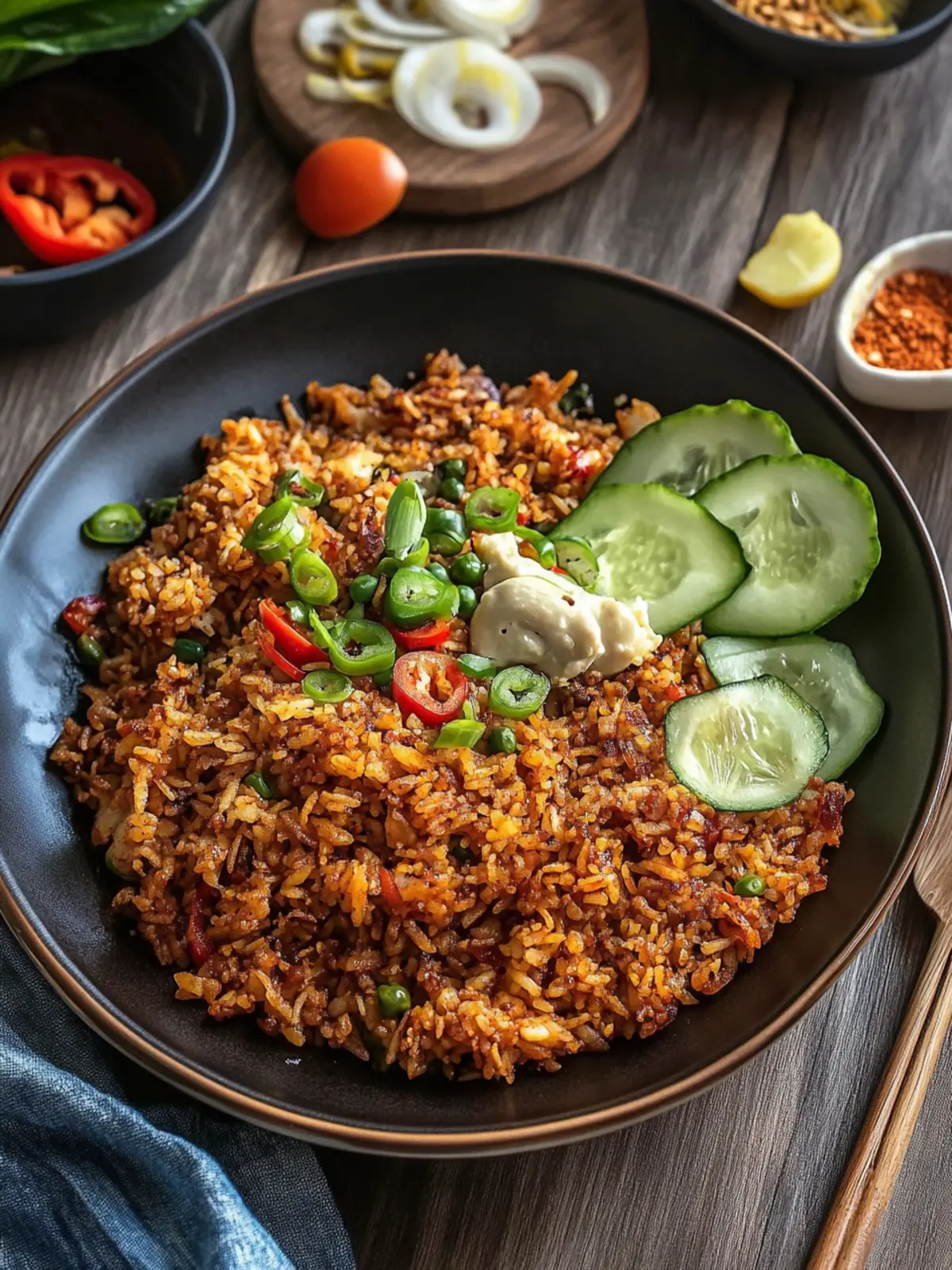Rind Nasi Goreng: Dein schnelles Rezept für Genuss pur 4 Rind Nasi Goreng