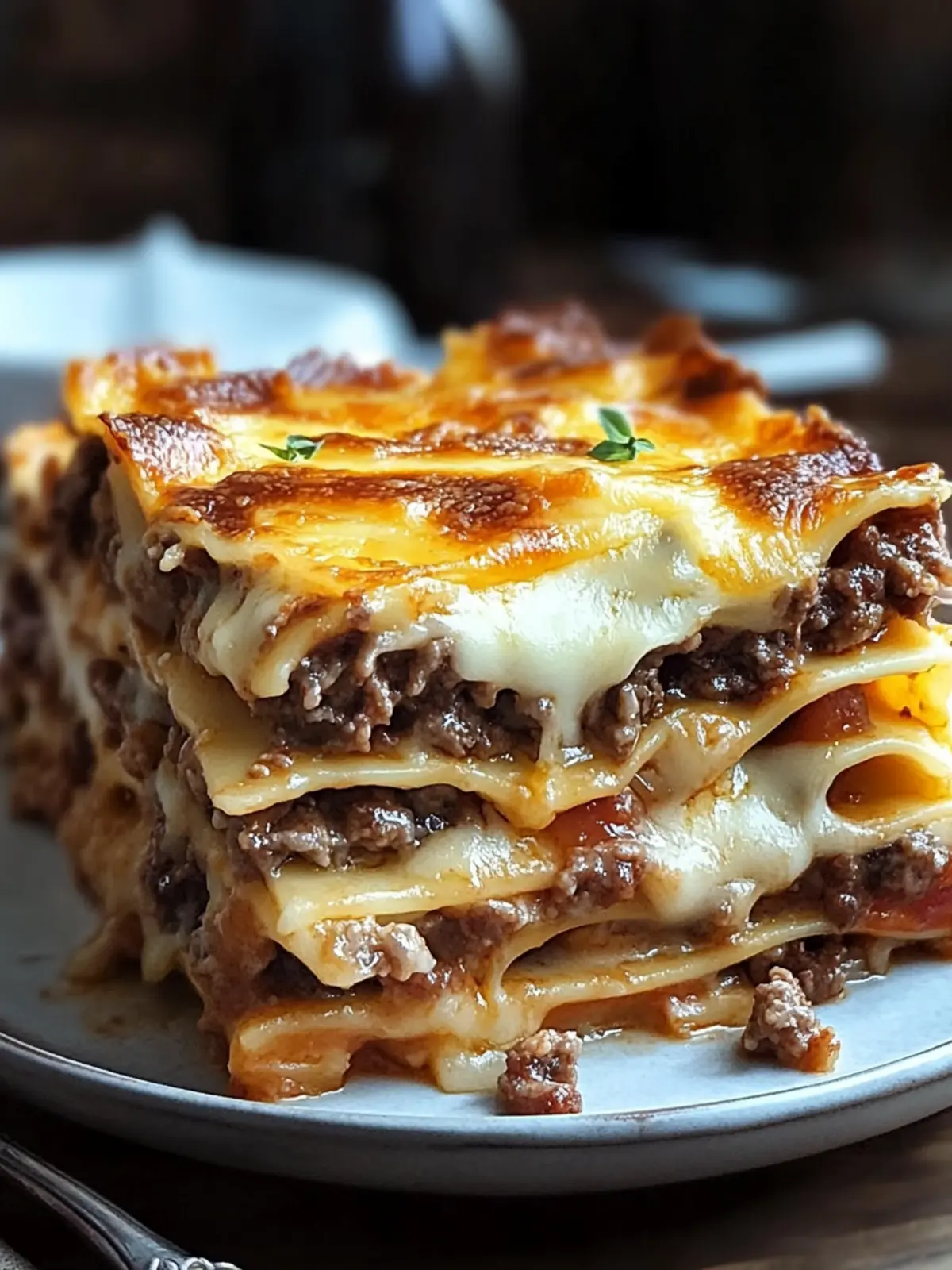 Parmesan Knoblauch Speck Cheeseburger Lasagne – Ein Genuss! 2 Parmesan Knoblauch Speck Cheeseburger Lasagne