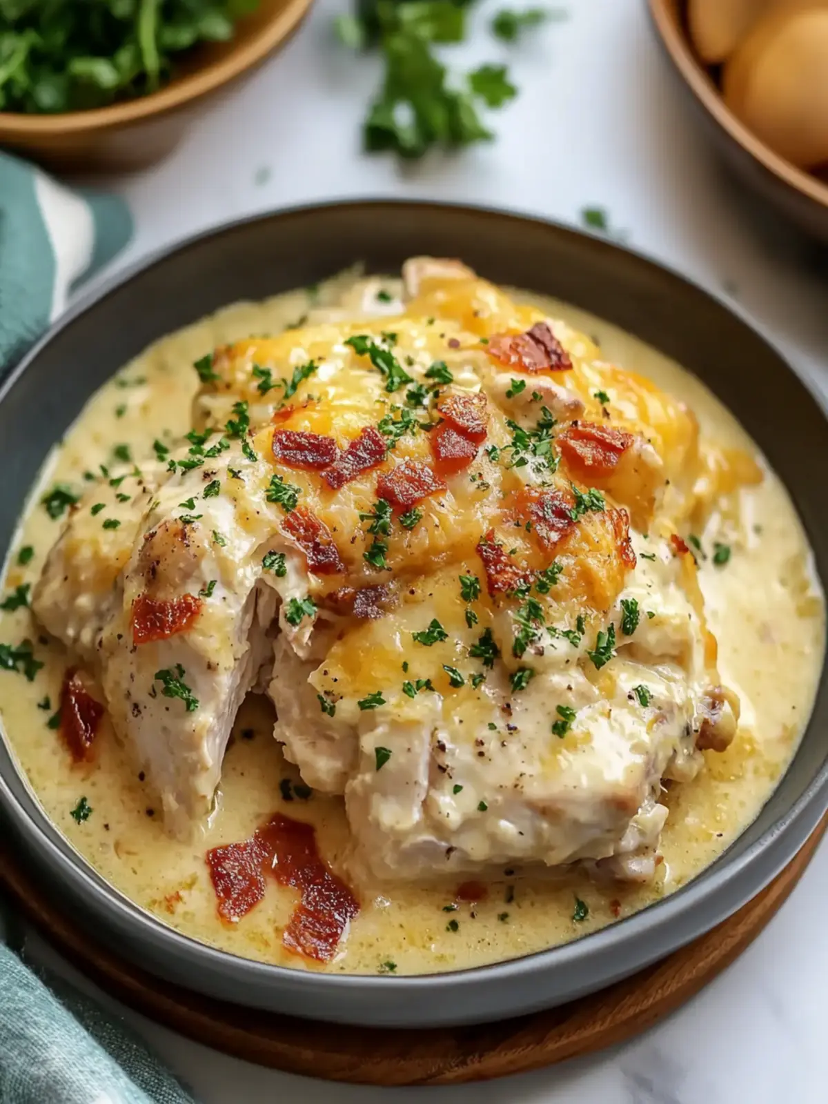 Leckeres Slow Cooker Crack Chicken für dein perfektes Dinner 2 Leckeres Slow Cooker Crack Chicken