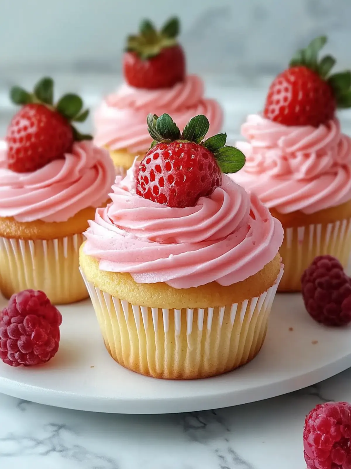 Saftige Erdbeer-Muffins aus dem Schnellkochtopf einfach gemacht 3 Erdbeer-Muffins