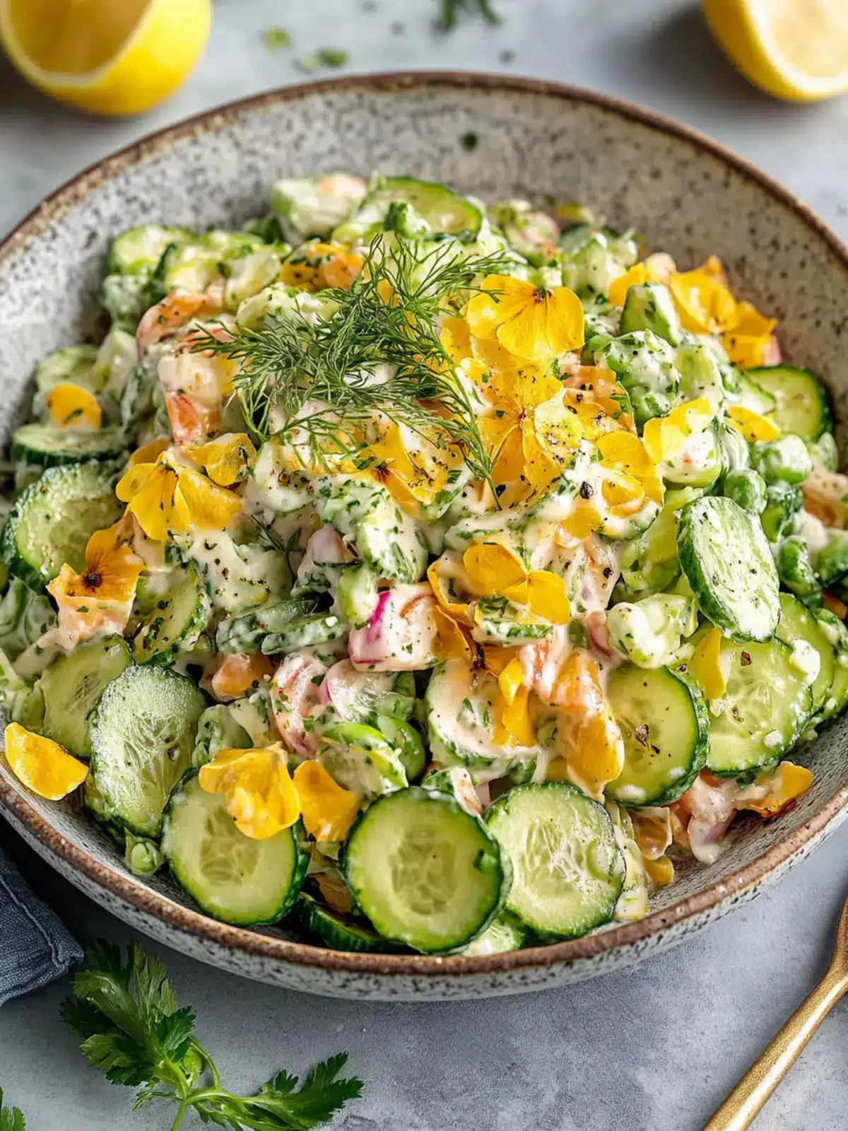 Strassenmais Gurkensalat Der Einfach Und Cremig Für Jeden Tag 4 Strassenmais Gurkensalat Der Einfach Und Cremig Ist