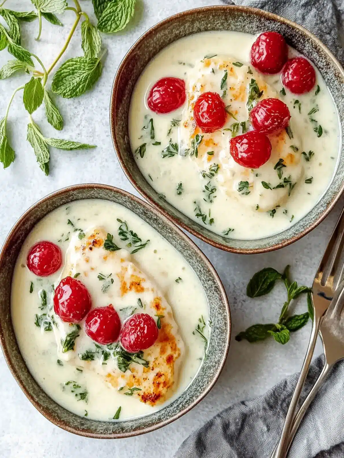 Irresistibles cremiges Kräuter-gebackenes Hähnchen Rezept Spaß für die ganze Familie 2 Irresistibles cremiges Kräuter-gebackenes Hähnchen Rezept Delikatesse