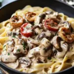 Schwarze Garnelen Stroganoff: Cremiger Genuss für jeden Tag 7 Schwarze Garnelen Stroganoff