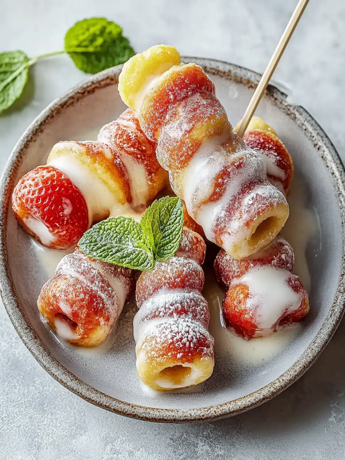 Leckere Zimtrollen auf einem Stock am Lagerfeuer zaubern Glück 2 Leckere Zimtrollen auf einem Stock am Lagerfeuer
