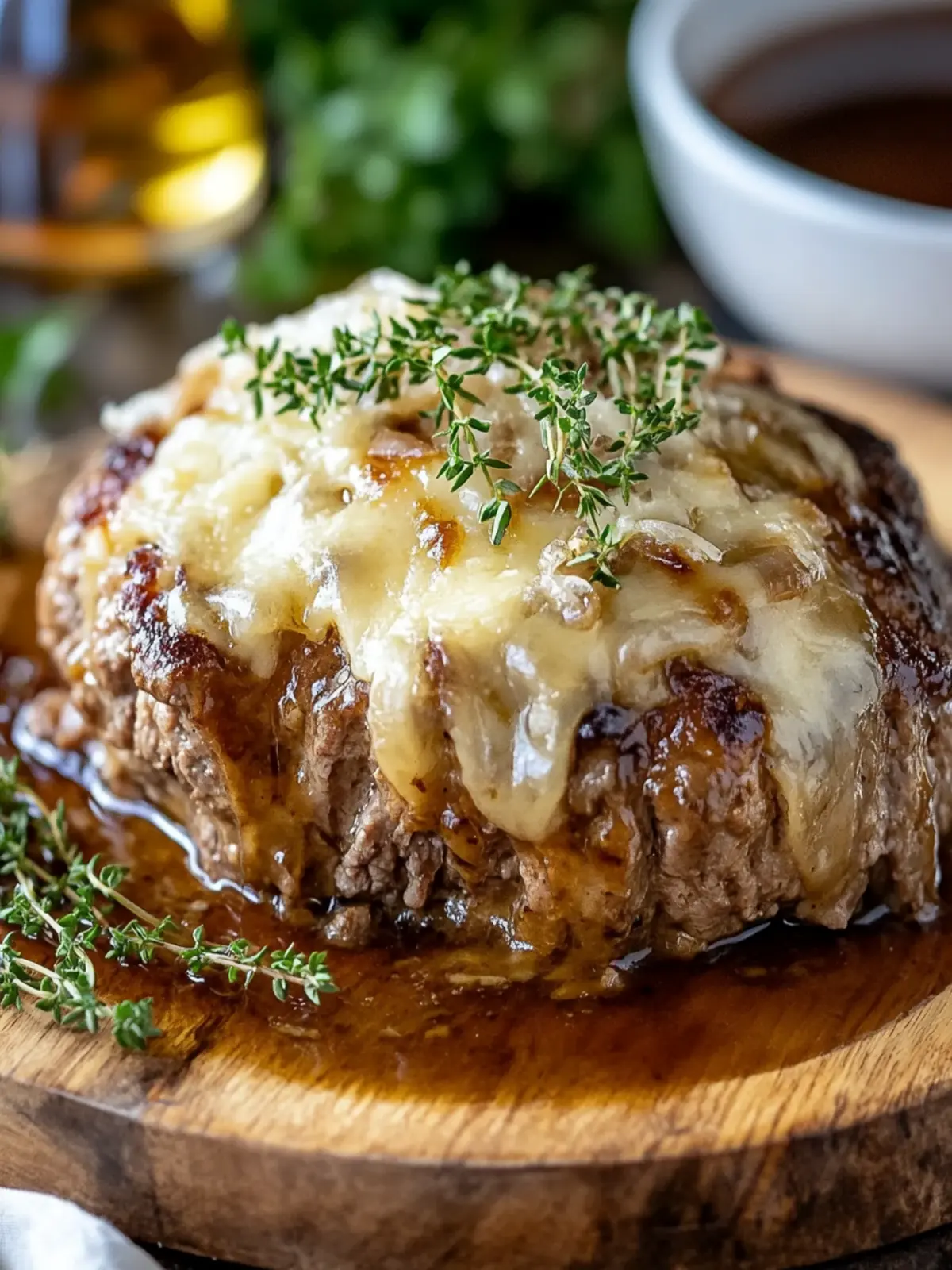 Crockpot Französischer Zwiebel-Hackbraten: Einfache Wohlfühlmahlzeit 5 Crockpot Französisches Zwiebel-Hackbraten: Komfortnahrung leicht gemacht