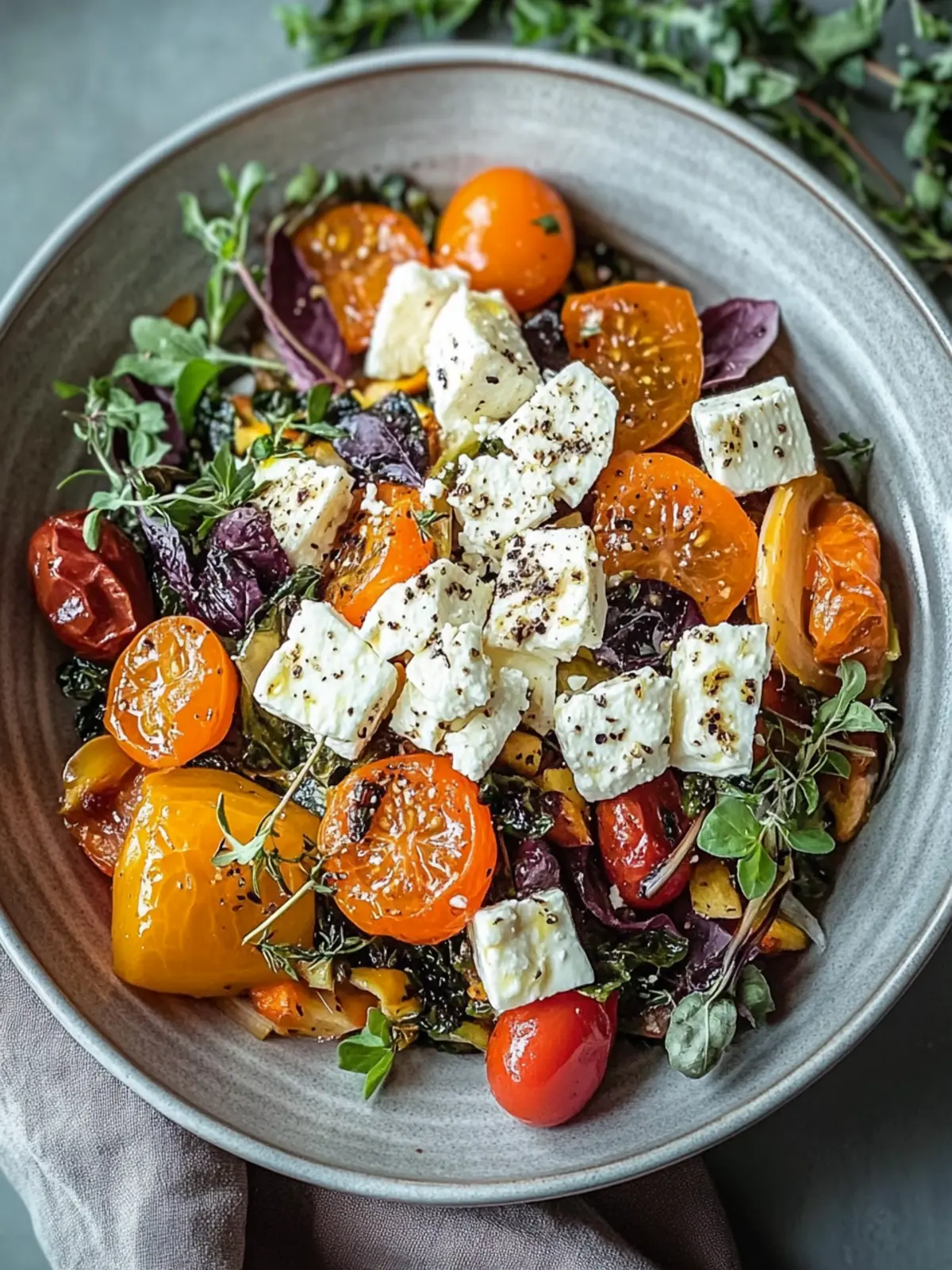 Ofen Kürbis mit Feta und Kräutern - Herbstliche Genussmomente 2 Ofen Kürbis mit Feta und Kräutern