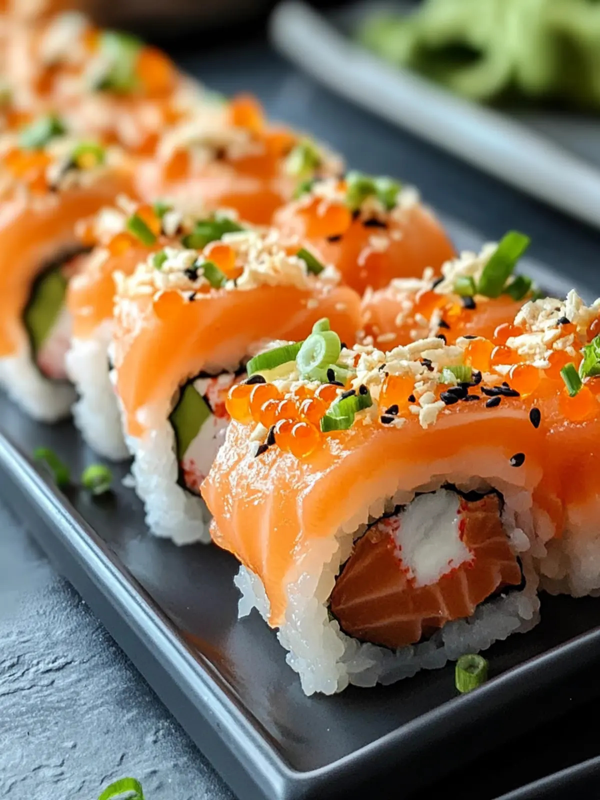 Scharfer Lachs Sushi Auflauf – Ein einfaches Wohlfühlessen 2 Scharfer Lachs Sushi Auflauf