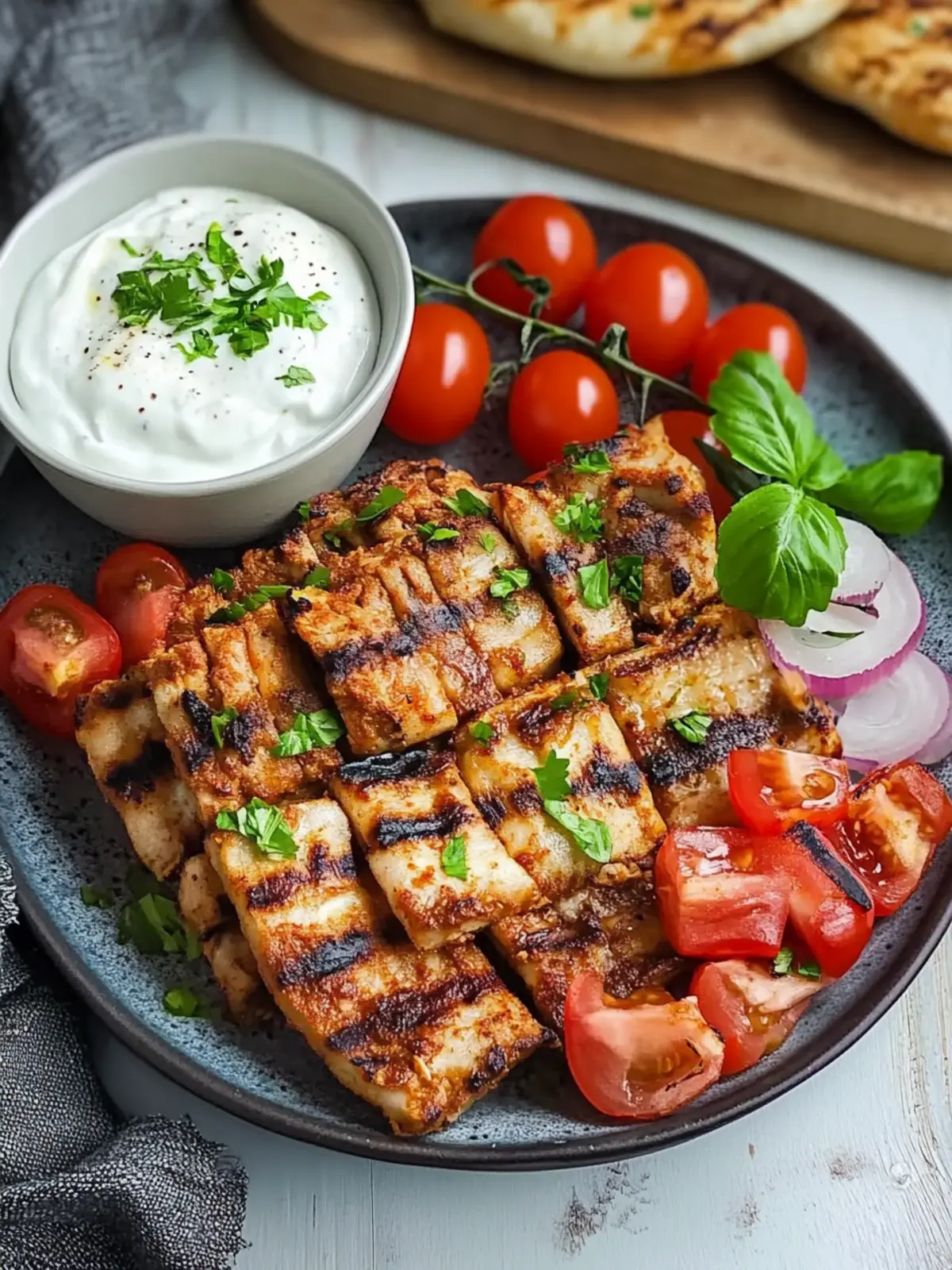 Saftige Kebab-Spieße aus der Heißluftfritteuse für Genuss pur 4 Saftige Kebab-Spieße aus der Heißluftfritteuse