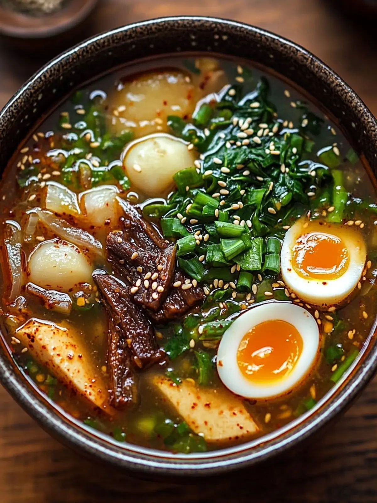 Koreanischer Wintersuppe