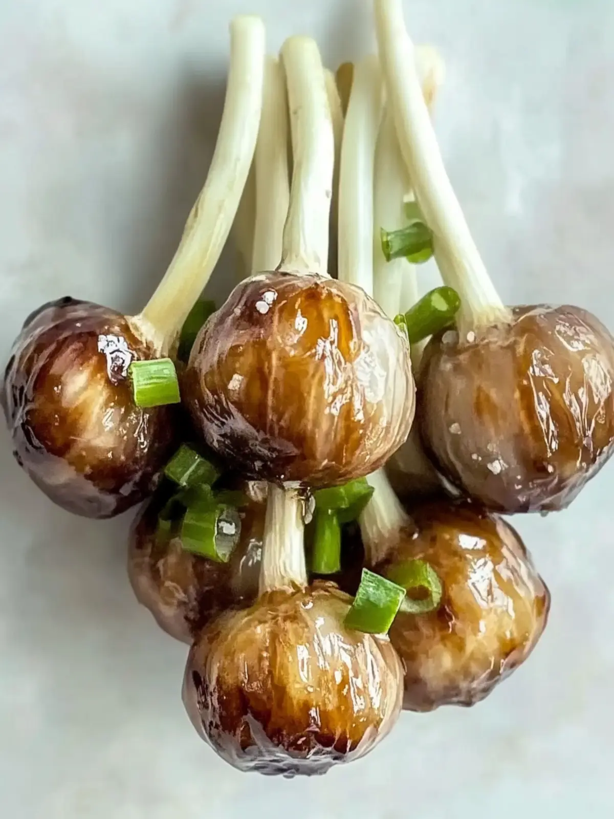 Klebrige Honig-Knoblauch-Fleischbällchen – Einfach und lecker! 3 Klebrige Honig-Knoblauch-Fleischbällchen