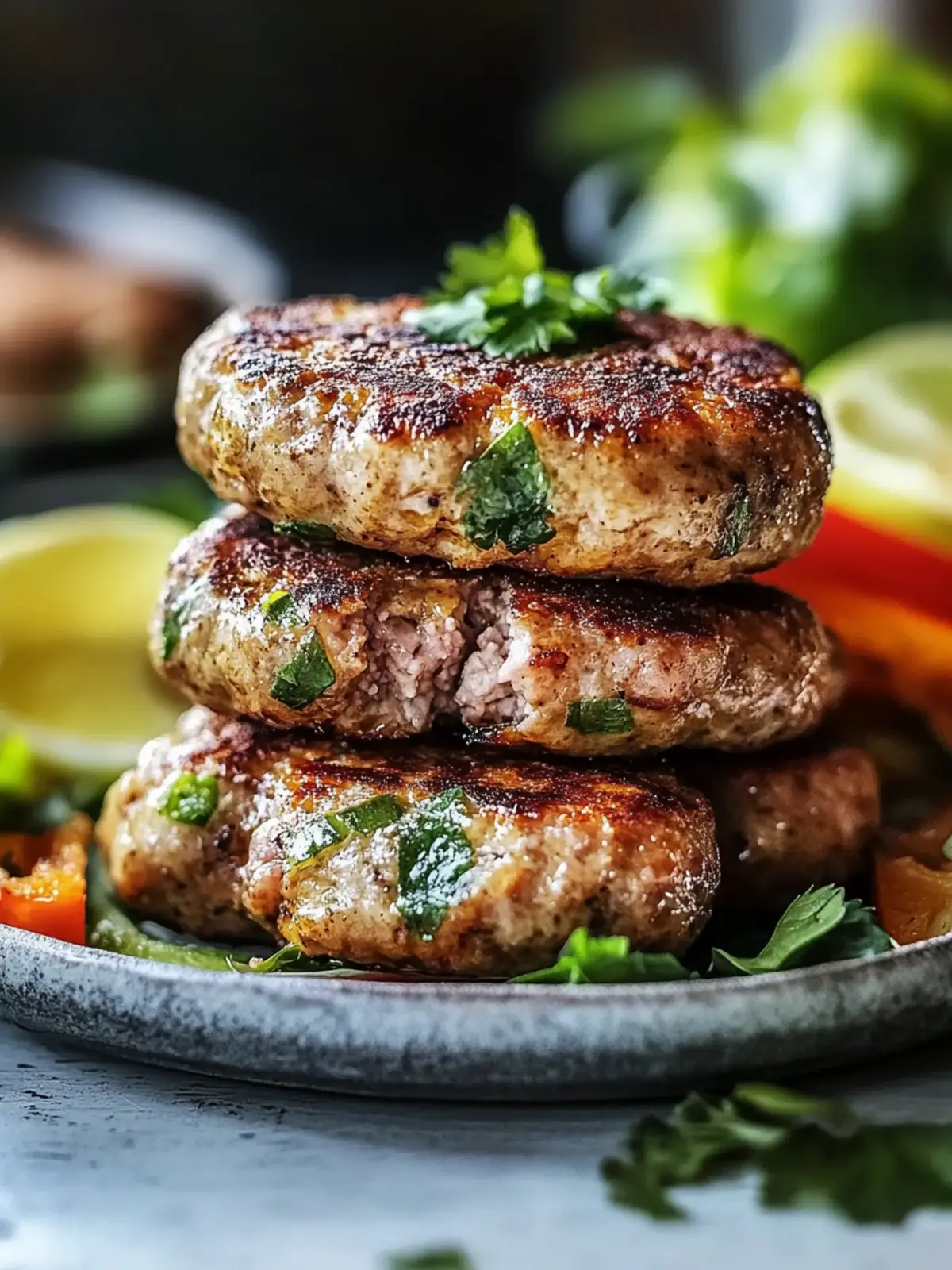 Saftige, kräuterinfundierte Patties für jeden Geschmack! 2 Saftige, kräuterinfundierte Patties, die du lieben wirst