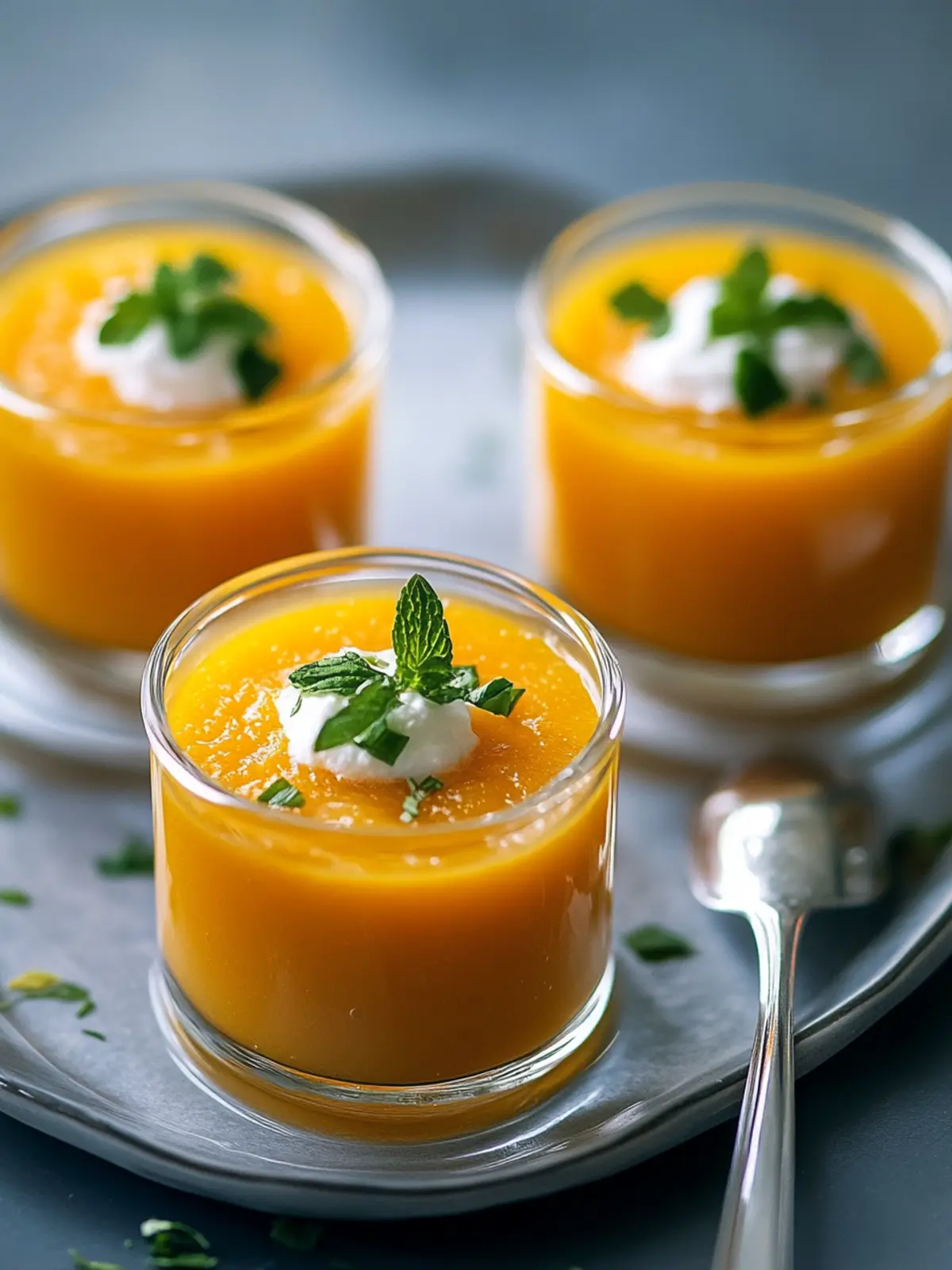 Mini-Kürbissuppen im Glas – Der perfekte Herbstgenuss für Dich 3 Mini-Kürbissuppen im Glas