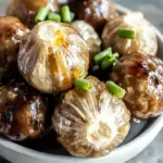 Klebrige Honig-Knoblauch-Fleischbällchen – Einfach und lecker! 42 Klebrige Honig-Knoblauch-Fleischbällchen