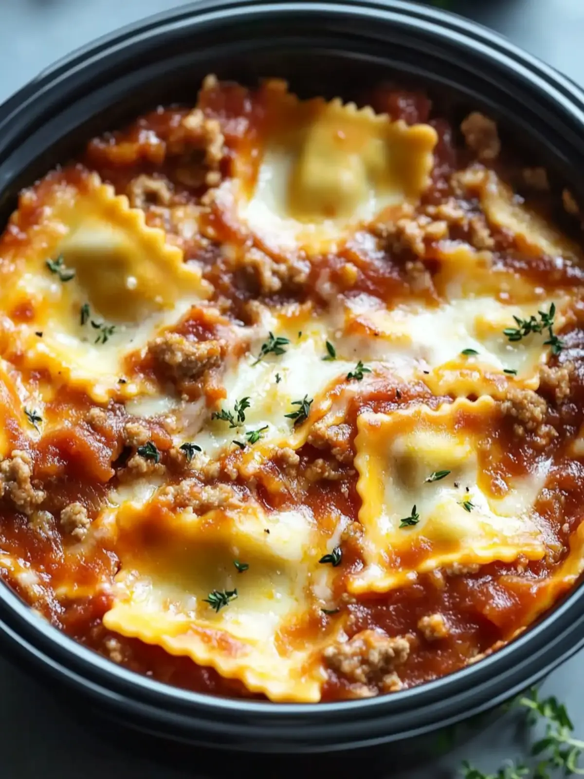 Crockpot Ravioli Lasagne: Der mühelose Genuss für jede Seele 2 Crockpot Ravioli Lasagne: Ein müheloses, geschmackvolles Meisterwerk der Komfortnahrung