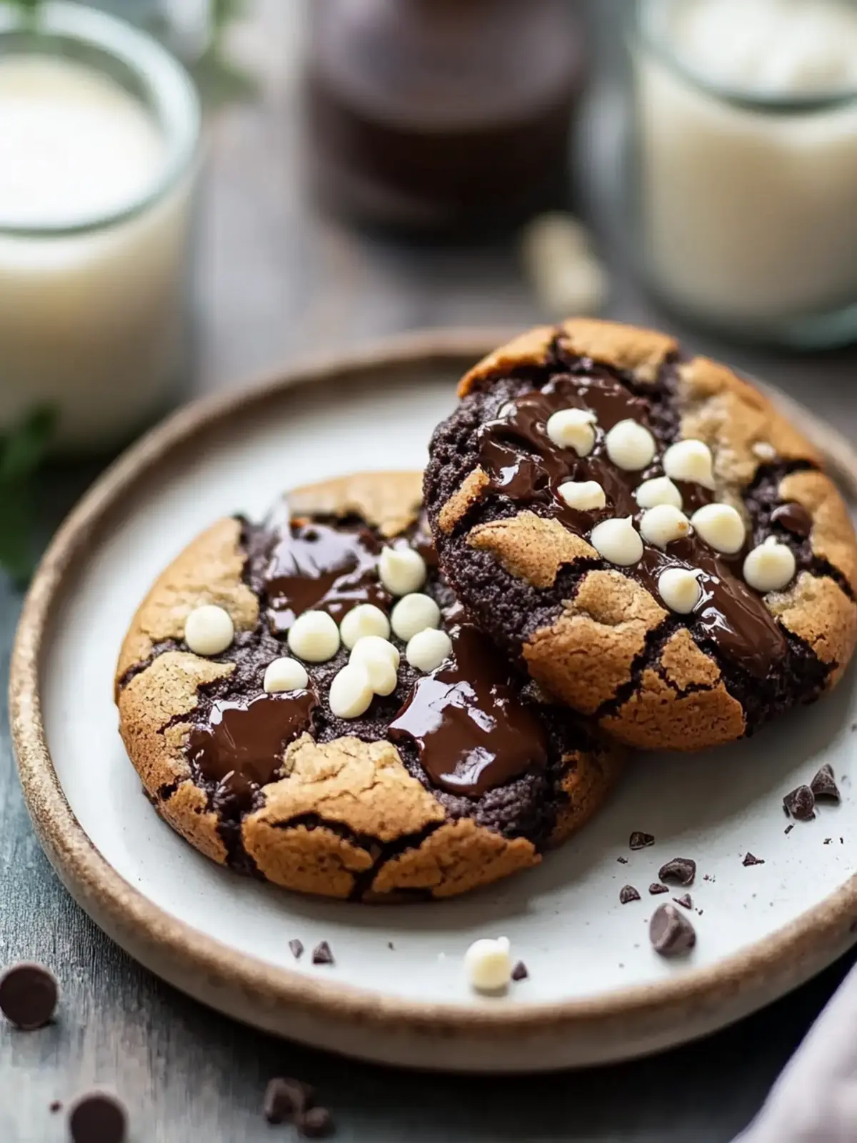 Beste Schokoladenkeks-Brownie-Drehlkekse Rezept für dein Glück 3 Beste Schokoladenkeks-Brownie-Drehlkekse (Brookies) Rezept