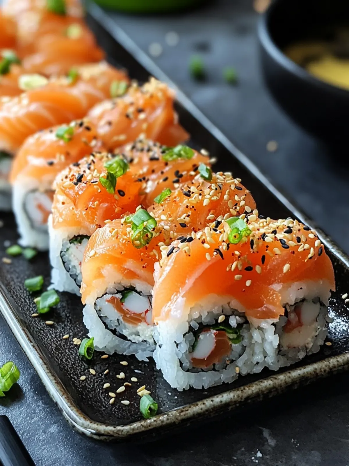 Scharfer Lachs Sushi Auflauf – Ein einfaches Wohlfühlessen 3 Scharfer Lachs Sushi Auflauf