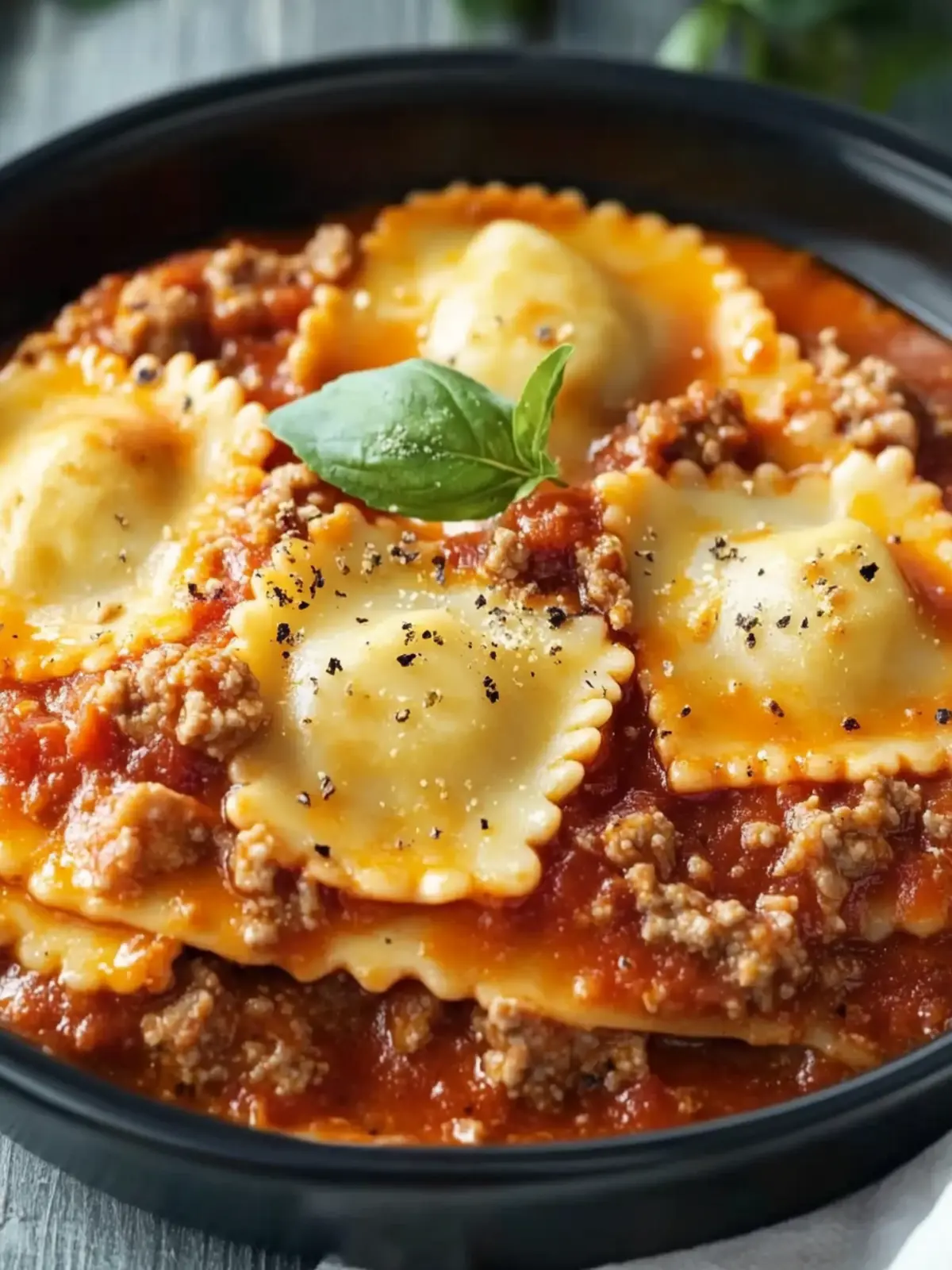 Crockpot Ravioli Lasagne: Der mühelose Genuss für jede Seele 3 Crockpot Ravioli Lasagne: Ein müheloses, geschmackvolles Meisterwerk der Komfortnahrung