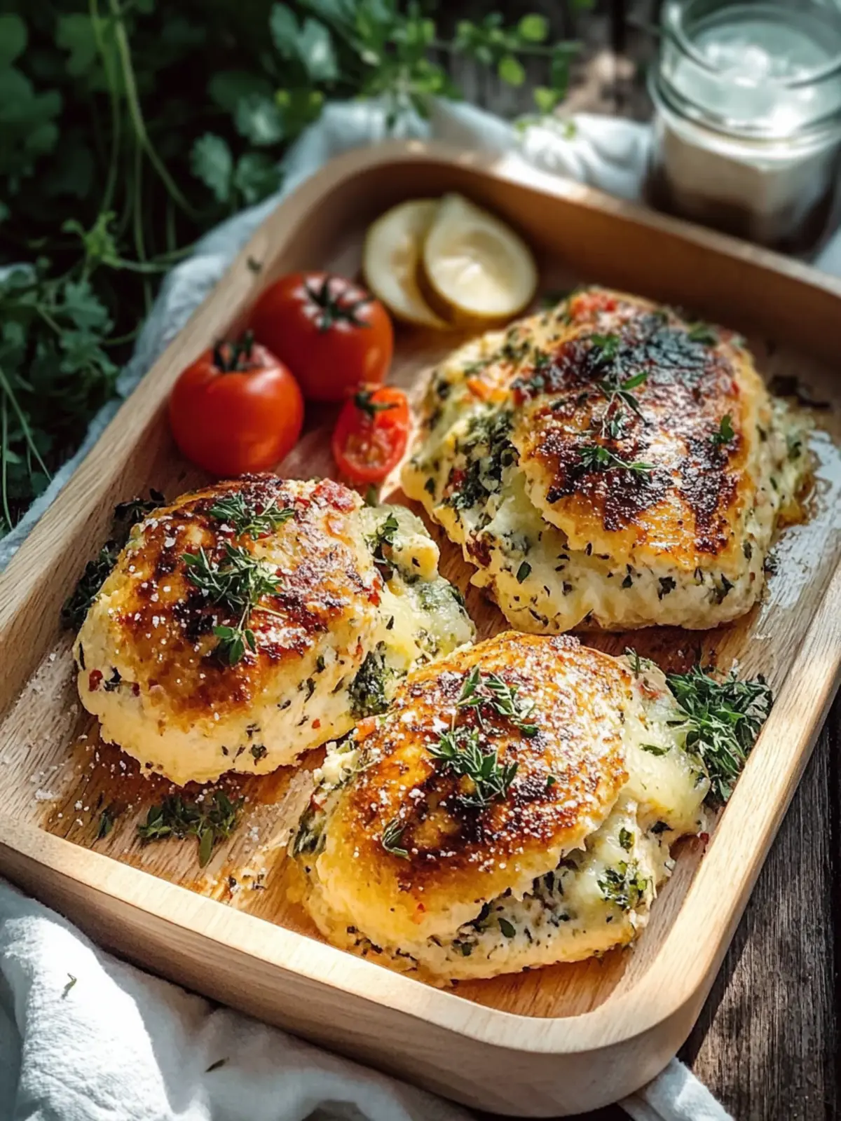 Saftiges Gebratenes Ranch-Hühnchen für die ganze Familie 2 Gebratene Ranch-Hühnchen