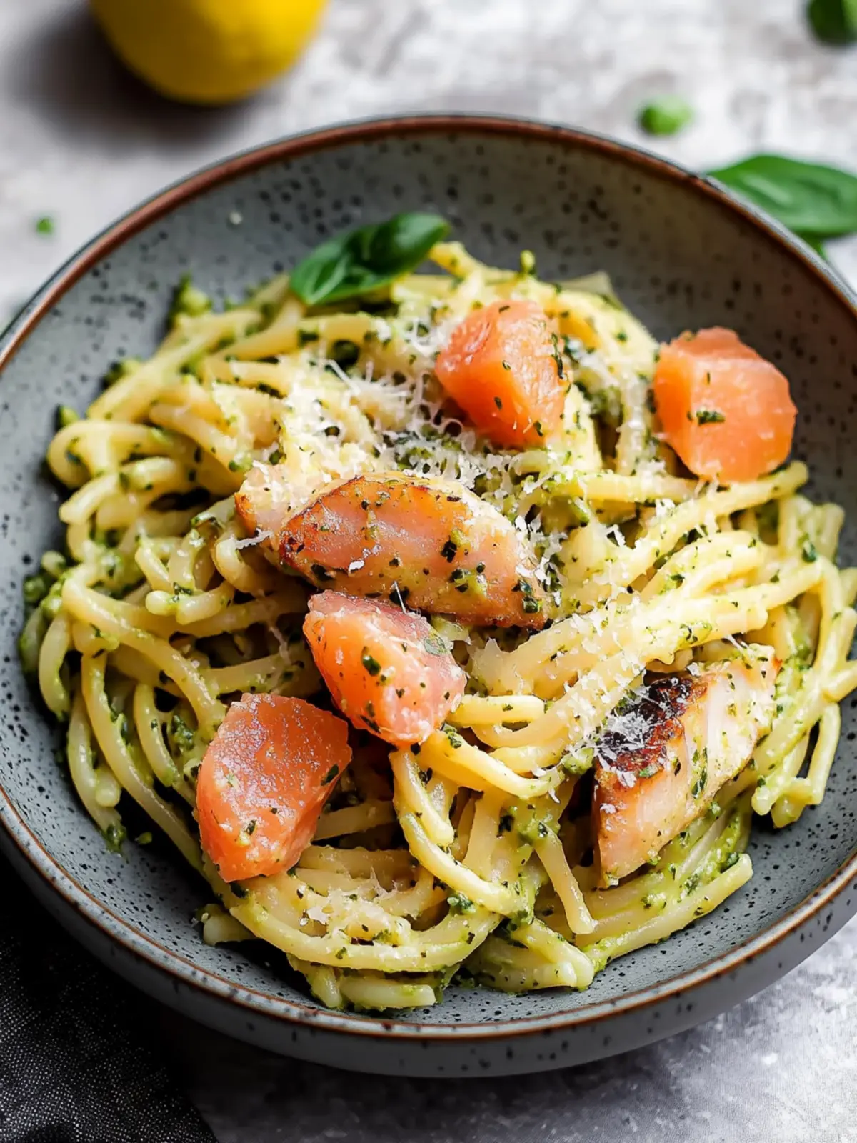 Lachs Pesto Pasta: Schnelles Gourmet-Gericht in 30 Minuten 3 Lachs Pesto Pasta