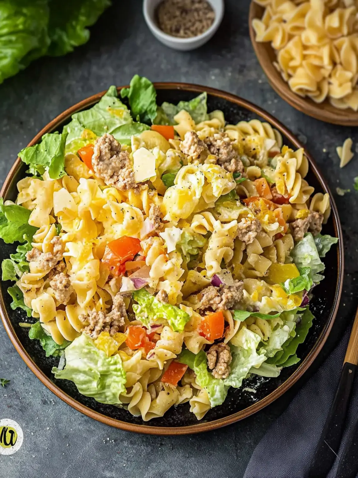 Big Mac Nudel-Salat: Der perfekte Genuss für Sommerpartys 2 Big Mac Nudel-Salat