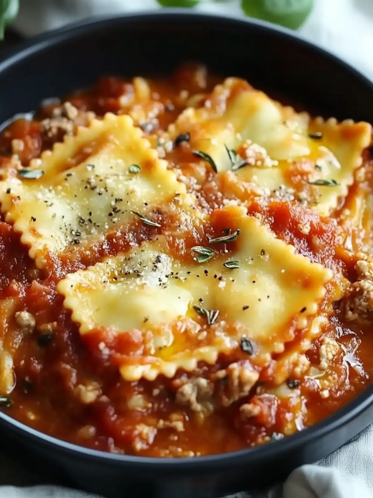 Crockpot Ravioli Lasagne: Der mühelose Genuss für jede Seele 4 Crockpot Ravioli Lasagne: Ein müheloses, geschmackvolles Meisterwerk der Komfortnahrung