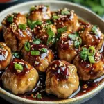 Klebrige Hoisin-Fleischbällchen mit Frühlingszwiebel-Sauce genießen 9 Klebrige Hoisin-Fleischbällchen mit Frühlingszwiebel-Sauce