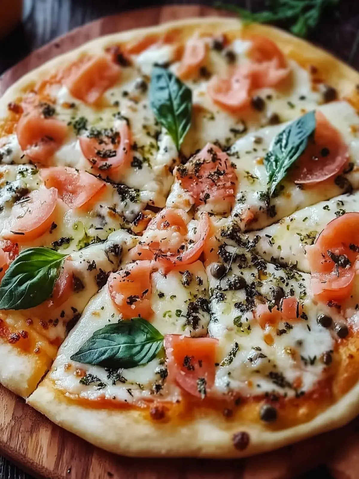 Räucherlachs Pizza: Gourmet Genuss für jeden Anlass 3 Räucherlachs Pizza