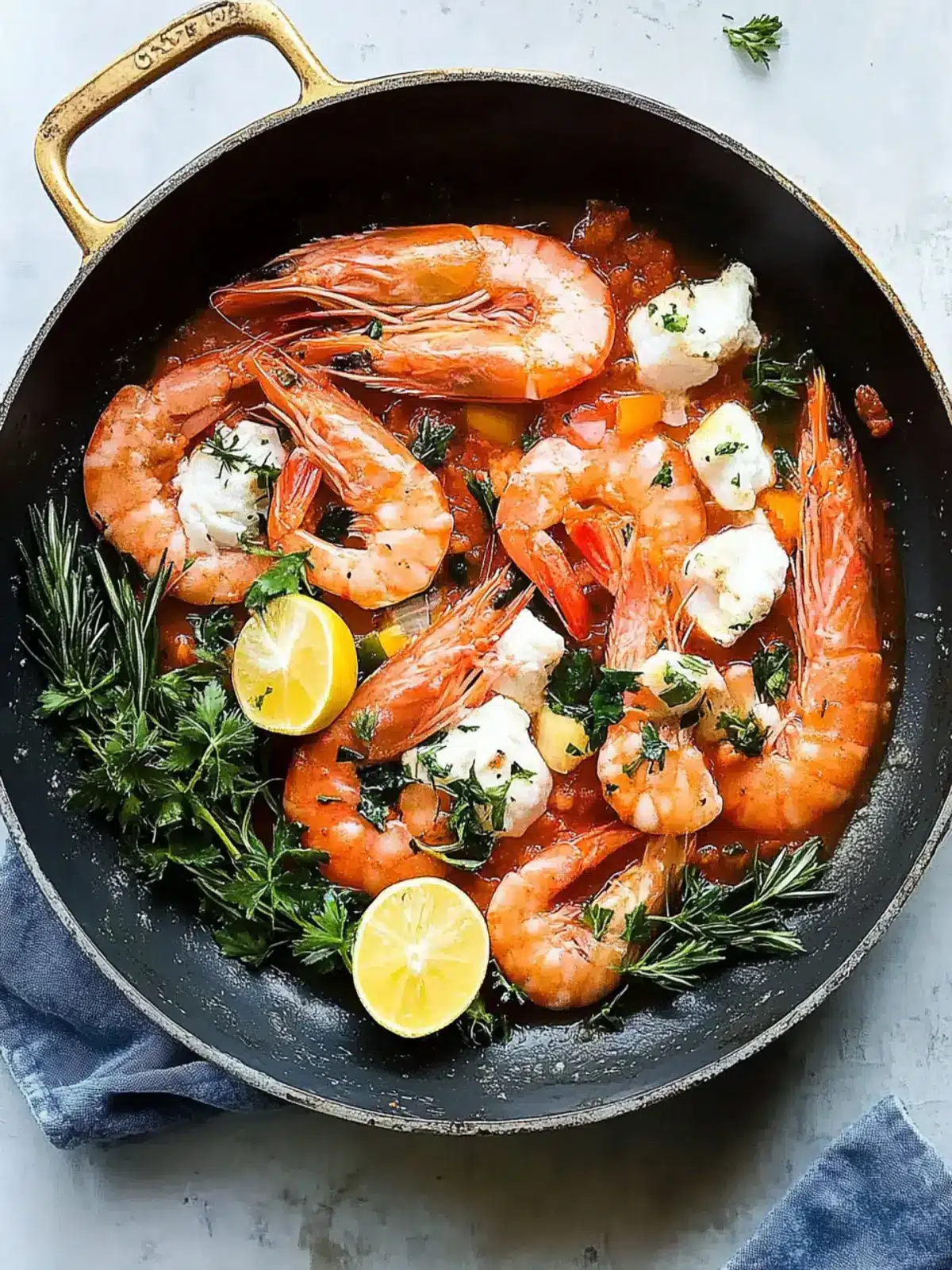 Mediterrane Garnelen-Pfanne: Schnelle, geschmackvolle Freude für jeden Abend 3 Mediterrane Garnelen-Pfanne: Schnelle, geschmackvolle Freude