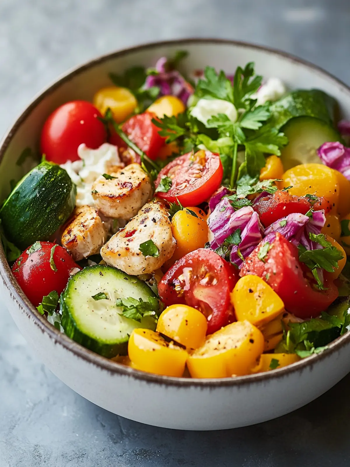 Würzige Ranch-Hähnchen- und Gemüse-Schalen: Lust auf Geschmacksvoll! 2 Würzige Ranch-Hähnchen- und Gemüse-Schalen: Geschmackvolle Mahlzeitenvorbereitung