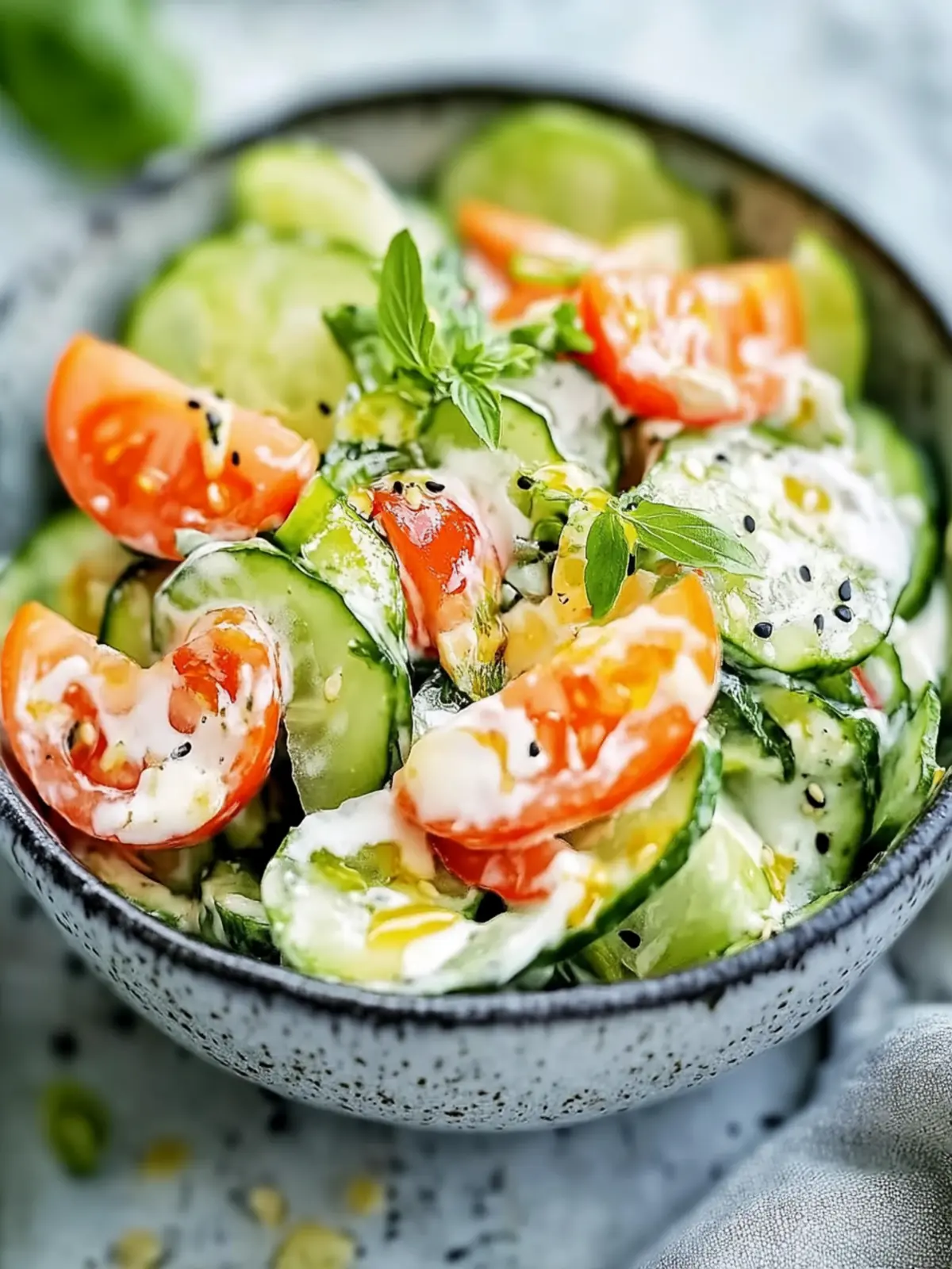 Kalifornische Rollgurkensalat: Erfrischender Genuss für heiße Tage 3 Kalifornische Rollgurkensalat: Erfrischende, leckere No-Cook-Delikatesse