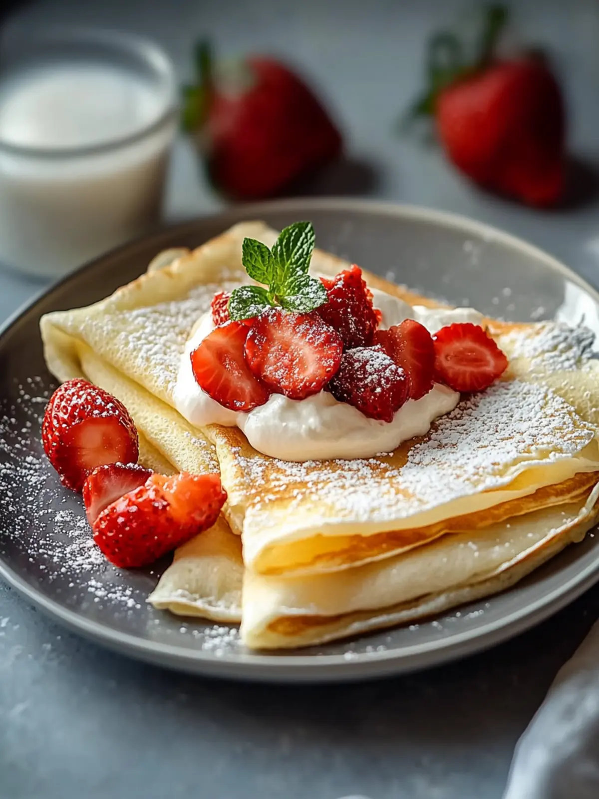 Ostern Crêpes mit Erdbeerfüllung und alkoholfreiem Bier genießen 3 Genießen Sie Ostern Crêpes mit Erdbeerfüllung und alkoholfreiem Bier