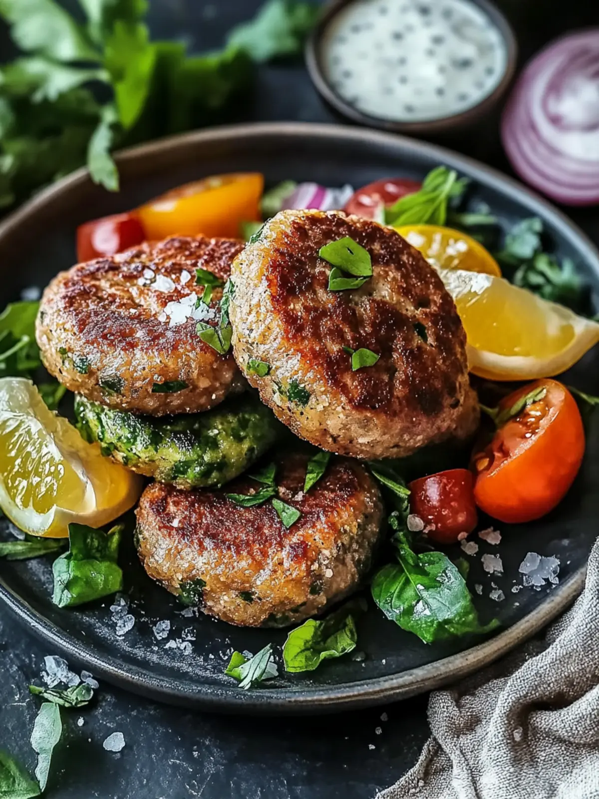 Saftige, kräuterinfundierte Patties, die du lieben wirst