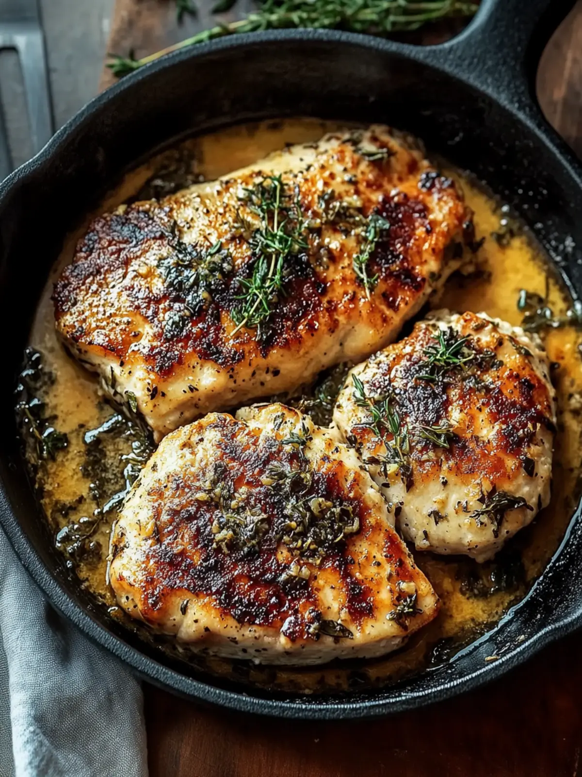 Gebratenes Ranch-Hähnchen