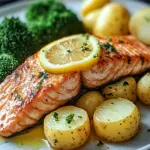 Perfekter Zitronen-Butter-Lachs mit Knusprigen Kartoffeln & Brokkoli 44 Perfekter Zitronen-Butter-Lachs: Knusprige Kartoffeln & Brokkoli