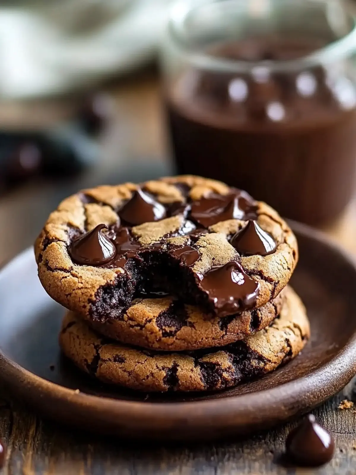 Beste Schokoladenkeks-Brownie-Drehlkekse (Brookies) Rezept